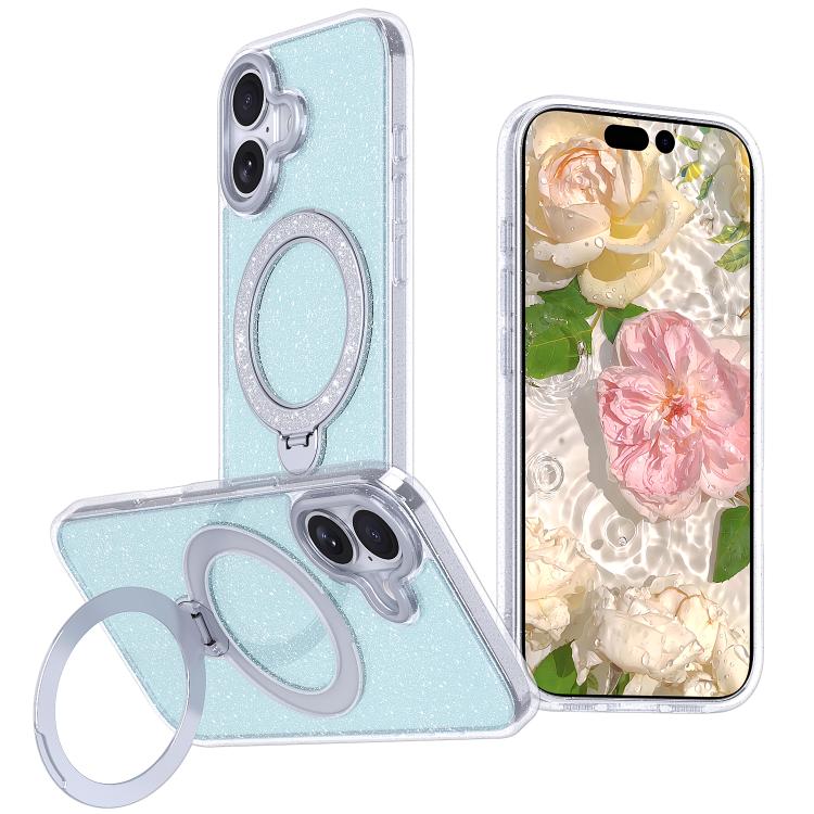 Capa de telemóvel com suporte magnético e glitter estrelado, para iPhone 17 Pro Max, para iPhone 17 Pro, para iPhone 17