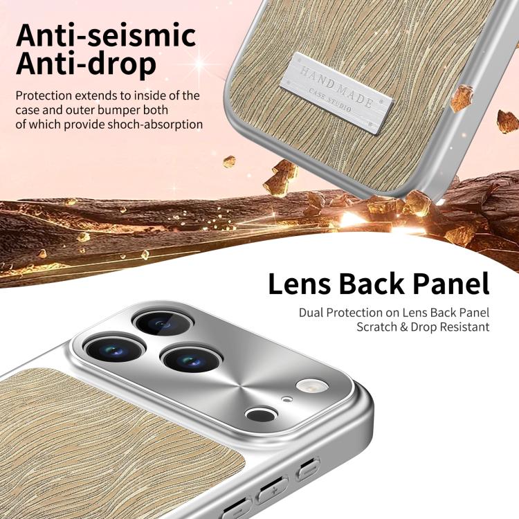 Capa para telemóvel anti-impactos magnética com padrão de ondulação de água corrente, Para iPhone 17 Pro Max, Para iPhone 17 Pro, Para iPhone 17, Para iPhone 16 Pro Max, Para iPhone 16 Pro, Para iPhone 16, Para iPhone 15 Pro Max, Para iPhone 15 Pro