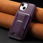 CaseNeo Suporte Dobrável Retro Elástico para Cartões Bolsa Magnética para Telemóvel, Para iPhone 15, Para iPhone 14 / 13, Para iPhone 14 Pro, Para iPhone 14 Pro Max, Para iPhone 13 Pro Max, Para iPhone 13 Pro