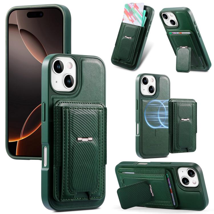 CaseNeo Suporte Dobrável Retro Elástico para Cartões Bolsa Magnética para Telemóvel, Para iPhone 15, Para iPhone 14 / 13, Para iPhone 14 Pro, Para iPhone 14 Pro Max, Para iPhone 13 Pro Max, Para iPhone 13 Pro