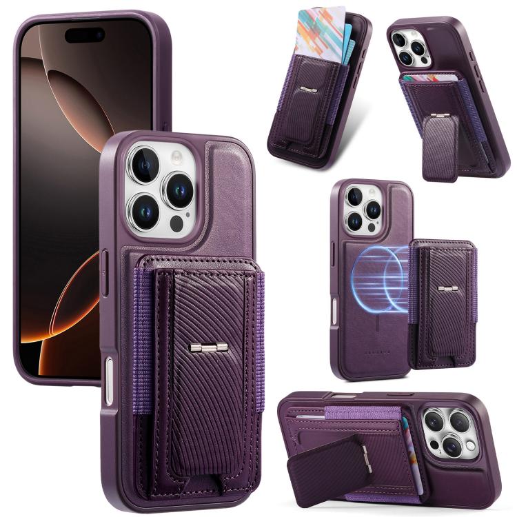 CaseNeo Suporte Dobrável Retro Elástico para Cartões Bolsa Magnética para Telemóvel, Para iPhone 15, Para iPhone 14 / 13, Para iPhone 14 Pro, Para iPhone 14 Pro Max, Para iPhone 13 Pro Max, Para iPhone 13 Pro