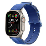 Pulseira de Relógio em Silicone com Padrão de Linhas, Para Apple Watch 46mm / 49mm / 45mm / 44mm, Para Apple Watch 42mm / 41mm / 40mm / 38mm