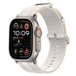 Pulseira de Relógio em Silicone com Padrão de Linhas, Para Apple Watch 46mm / 49mm / 45mm / 44mm, Para Apple Watch 42mm / 41mm / 40mm / 38mm