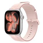 Pulseira de Relógio em Silicone com Padrão de Linhas, Para Apple Watch 46mm / 49mm / 45mm / 44mm, Para Apple Watch 42mm / 41mm / 40mm / 38mm