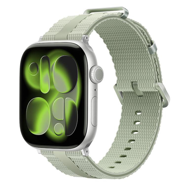 Pulseira de Relógio em Silicone com Padrão de Linhas, Para Apple Watch 46mm / 49mm / 45mm / 44mm, Para Apple Watch 42mm / 41mm / 40mm / 38mm