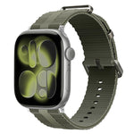 Pulseira de Relógio em Silicone com Padrão de Linhas, Para Apple Watch 46mm / 49mm / 45mm / 44mm, Para Apple Watch 42mm / 41mm / 40mm / 38mm