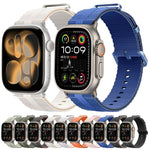 Pulseira de Relógio em Silicone com Padrão de Linhas, Para Apple Watch 46mm / 49mm / 45mm / 44mm, Para Apple Watch 42mm / 41mm / 40mm / 38mm