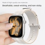 Pulseira de Relógio em Silicone com Padrão de Linhas, Para Apple Watch 46mm / 49mm / 45mm / 44mm, Para Apple Watch 42mm / 41mm / 40mm / 38mm