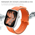 Pulseira de Relógio em Silicone com Padrão de Linhas, Para Apple Watch 46mm / 49mm / 45mm / 44mm, Para Apple Watch 42mm / 41mm / 40mm / 38mm