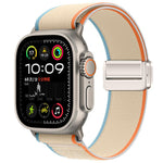 Magnetic Buckle Trail Loop Nylon Watch Band Watch Band, For Apple Watch 46mm / 49mm / 45mm / 44mm, For Apple Watch 42mm / 41mm / 40mm / 38mm