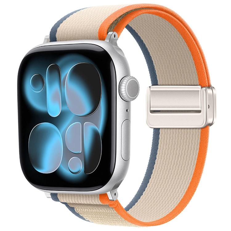 Magnetic Buckle Trail Loop Nylon Watch Band Watch Band, For Apple Watch 46mm / 49mm / 45mm / 44mm, For Apple Watch 42mm / 41mm / 40mm / 38mm