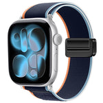 Magnetic Buckle Trail Loop Nylon Watch Band Watch Band, For Apple Watch 46mm / 49mm / 45mm / 44mm, For Apple Watch 42mm / 41mm / 40mm / 38mm