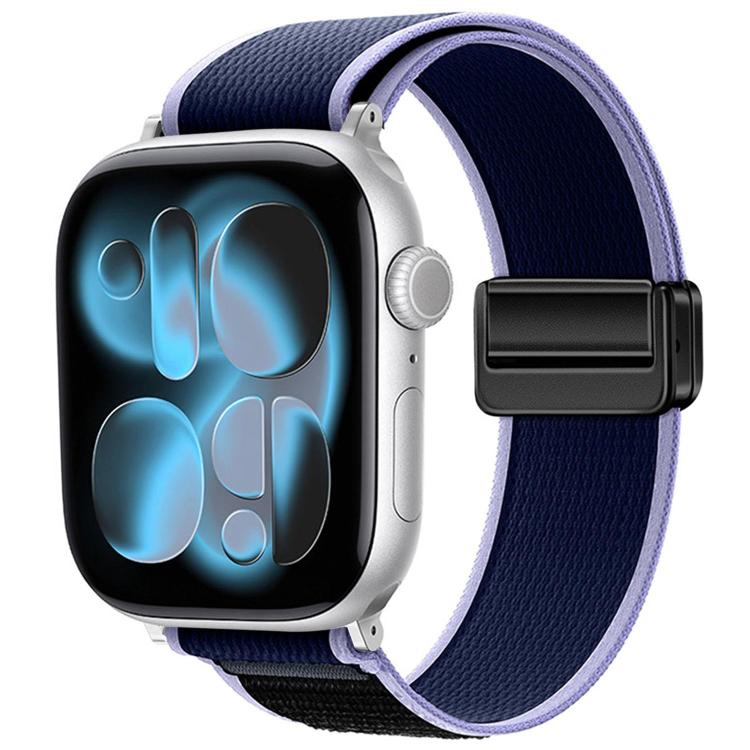 Magnetic Buckle Trail Loop Nylon Watch Band Watch Band, For Apple Watch 46mm / 49mm / 45mm / 44mm, For Apple Watch 42mm / 41mm / 40mm / 38mm