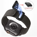 Magnetic Buckle Trail Loop Nylon Watch Band Watch Band, For Apple Watch 46mm / 49mm / 45mm / 44mm, For Apple Watch 42mm / 41mm / 40mm / 38mm