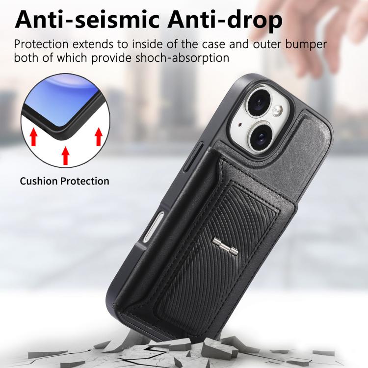 CaseNeo Carteira Dobrável com Dobradiça Retro e Íman, Capa Magnética para Telemóvel, Para iPhone 15, Para iPhone 14, Para iPhone 14 Pro, Para iPhone 14 Pro Max, Para iPhone 13 Pro Max, Para iPhone 13 Pro, Para iPhone 13