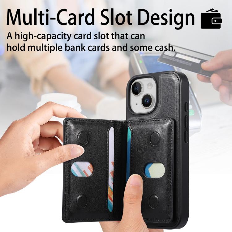 CaseNeo Carteira Dobrável com Dobradiça Retro e Íman, Capa Magnética para Telemóvel, Para iPhone 15, Para iPhone 14, Para iPhone 14 Pro, Para iPhone 14 Pro Max, Para iPhone 13 Pro Max, Para iPhone 13 Pro, Para iPhone 13