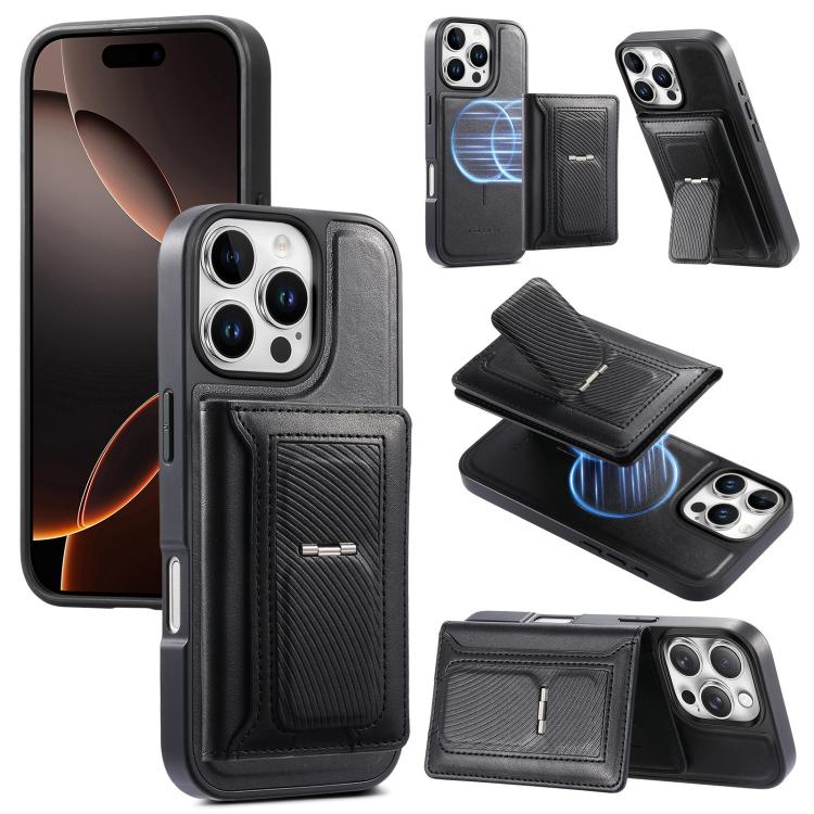 CaseNeo Carteira Dobrável com Dobradiça Retro e Íman, Capa Magnética para Telemóvel, Para iPhone 15, Para iPhone 14, Para iPhone 14 Pro, Para iPhone 14 Pro Max, Para iPhone 13 Pro Max, Para iPhone 13 Pro, Para iPhone 13