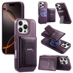 CaseNeo Carteira Dobrável com Dobradiça Retro e Íman, Capa Magnética para Telemóvel, Para iPhone 15, Para iPhone 14, Para iPhone 14 Pro, Para iPhone 14 Pro Max, Para iPhone 13 Pro Max, Para iPhone 13 Pro, Para iPhone 13