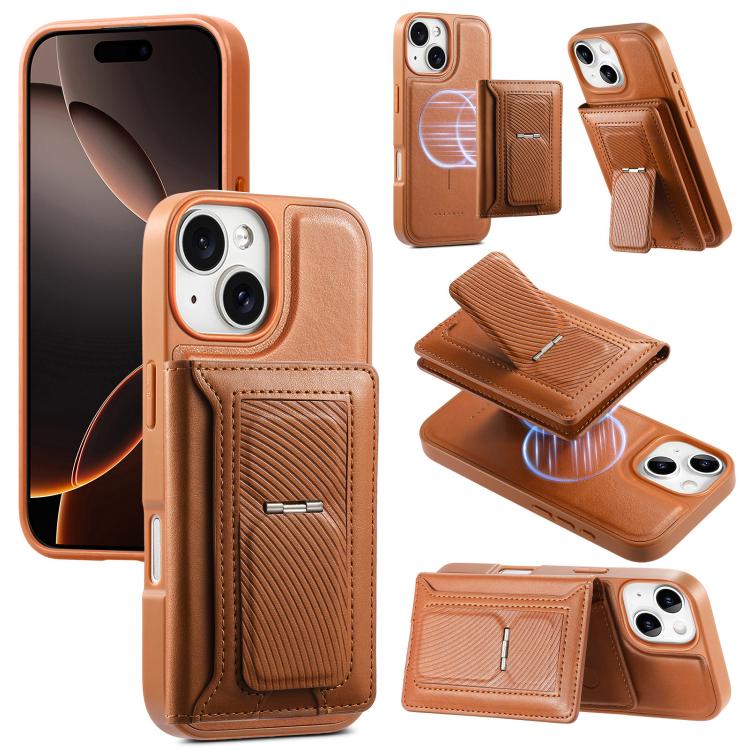 CaseNeo Carteira Dobrável com Dobradiça Retro e Íman, Capa Magnética para Telemóvel, Para iPhone 15, Para iPhone 14, Para iPhone 14 Pro, Para iPhone 14 Pro Max, Para iPhone 13 Pro Max, Para iPhone 13 Pro, Para iPhone 13