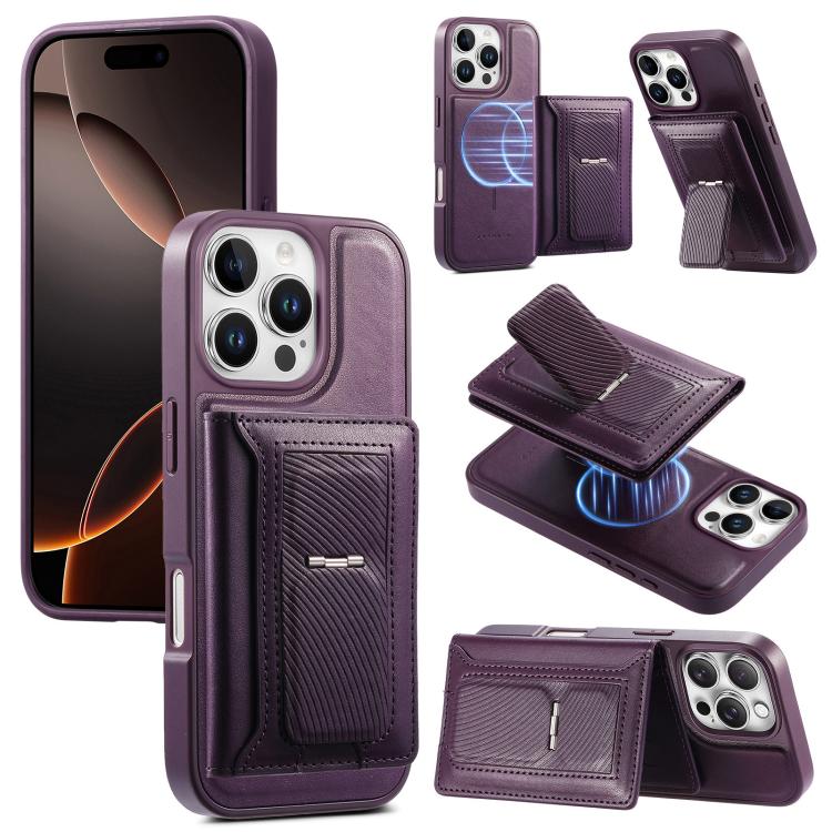 CaseNeo Carteira Dobrável com Dobradiça Retro e Íman, Capa Magnética para Telemóvel, Para iPhone 15, Para iPhone 14, Para iPhone 14 Pro, Para iPhone 14 Pro Max, Para iPhone 13 Pro Max, Para iPhone 13 Pro, Para iPhone 13
