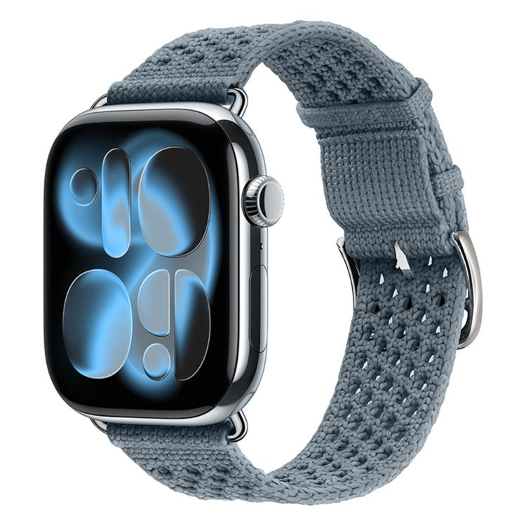 Pulseira de Relógio Tricotada com Padrão Vazado, Para Apple Watch 46mm / 49mm / 45mm / 44mm, Para Apple Watch 42mm / 41mm / 40mm / 38mm