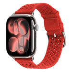 Pulseira de Relógio Tricotada com Padrão Vazado, Para Apple Watch 46mm / 49mm / 45mm / 44mm, Para Apple Watch 42mm / 41mm / 40mm / 38mm