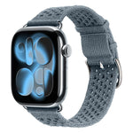 Pulseira de Relógio Tricotada com Padrão Vazado, Para Apple Watch 46mm / 49mm / 45mm / 44mm, Para Apple Watch 42mm / 41mm / 40mm / 38mm