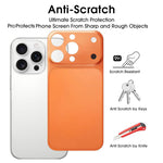 Transforma-se Instantaneamente em Capa Traseira PET Fosca Ultra-fina Série 17 Pro, Para iPhone 16 Pro Max, Para iPhone 15 Pro Max, Para iPhone 14 Pro Max, Para iPhone 13 Pro Max
