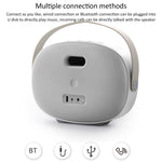 Coluna W-KING T8 HIFI 30W de alta potência portátil Bluetooth sem fios com rádio FM para coluna Bluetooth móvel