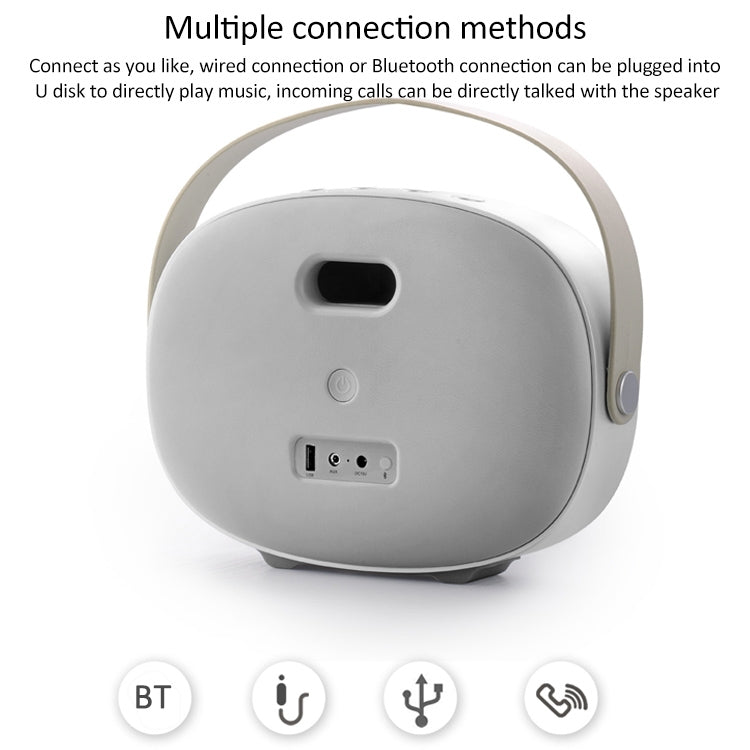 Coluna W-KING T8 HIFI 30W de alta potência portátil Bluetooth sem fios com rádio FM para coluna Bluetooth móvel
