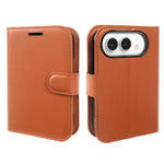 Litchi Texture Horizontal Flip Leather Phone Case with Holder, For iPhone Duo