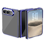 Electroplating Transparent Shockproof Phone Case, For iPhone Duo
