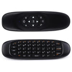 Teclado Mini Sem Fios C120 2.4G com Rato Remoto e 3 Giroscópios & 3 Sensores de Gravidade para PC / HTPC / IPTV / Smart TV e Android TV Box etc
