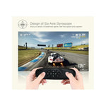 Teclado Mini Sem Fios C120 2.4G com Rato Remoto e 3 Giroscópios & 3 Sensores de Gravidade para PC / HTPC / IPTV / Smart TV e Android TV Box etc