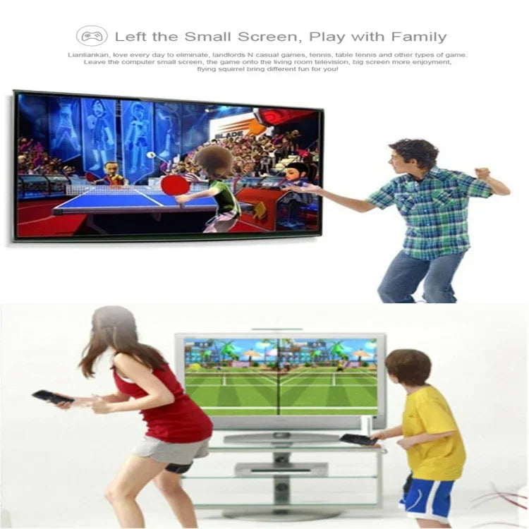 Teclado Mini Sem Fios C120 2.4G com Rato Remoto e 3 Giroscópios & 3 Sensores de Gravidade para PC / HTPC / IPTV / Smart TV e Android TV Box etc