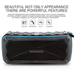 Coluna Bluetooth Portátil Super Bass Estéreo Sem Fios, Suporta IP66 à Prova de Água, Carregamento de Emergência, Mãos Livres, TF