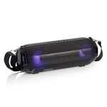 Coluna Estéreo Portátil Sem Fios Bluetooth LZ33 com LED, Coluna de Telefone para Computador com TF FM