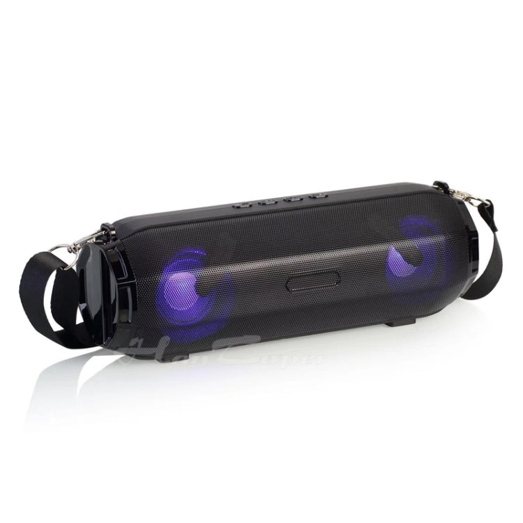 Coluna Estéreo Portátil Sem Fios Bluetooth LZ33 com LED, Coluna de Telefone para Computador com TF FM