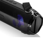 Coluna Estéreo Portátil Sem Fios Bluetooth LZ33 com LED, Coluna de Telefone para Computador com TF FM