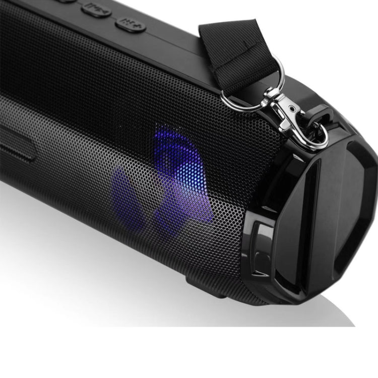 Coluna Estéreo Portátil Sem Fios Bluetooth LZ33 com LED, Coluna de Telefone para Computador com TF FM