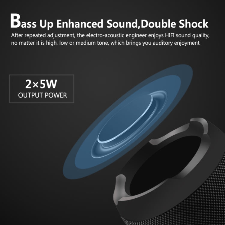 Coluna Bluetooth estéreo portátil sem fios E13 com altifalante, rádio, subwoofer, TF FM, VERMELHO, AZUL, PRETO