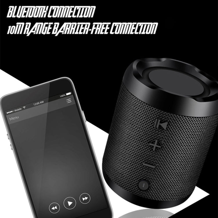 Coluna Bluetooth Portátil Sistema de Som Portátil 5W Música Estéreo Surround Coluna Impermeável para Exterior