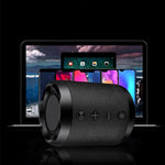 Coluna Bluetooth Portátil Sistema de Som Portátil 5W Música Estéreo Surround Coluna Impermeável para Exterior