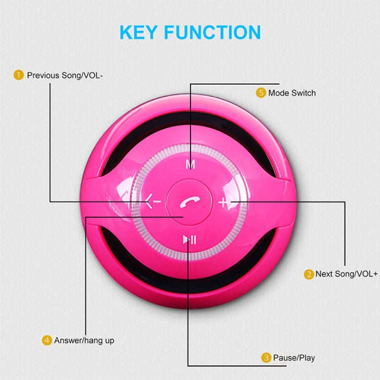 Coluna Bluetooth T&G A18 em forma de bola com luz LED Coluna portátil sem fios mini Música móvel MP3 Subwoofer Suporta TF, PRETO, AZUL, ROSA, BRANCO