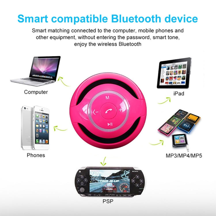 Coluna Bluetooth T&G A18 em forma de bola com luz LED Coluna portátil sem fios mini Música móvel MP3 Subwoofer Suporta TF, PRETO, AZUL, ROSA, BRANCO