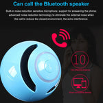 Coluna Bluetooth T&G A18 em forma de bola com luz LED Coluna portátil sem fios mini Música móvel MP3 Subwoofer Suporta TF, PRETO, AZUL, ROSA, BRANCO