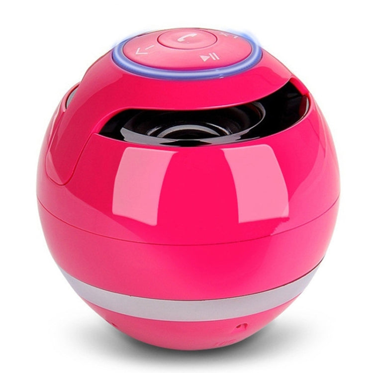 Coluna Bluetooth T&G A18 em forma de bola com luz LED Coluna portátil sem fios mini Música móvel MP3 Subwoofer Suporta TF, PRETO, AZUL, ROSA, BRANCO