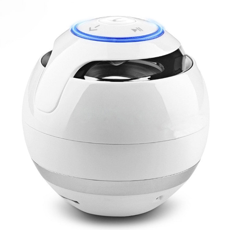 Coluna Bluetooth T&G A18 em forma de bola com luz LED Coluna portátil sem fios mini Música móvel MP3 Subwoofer Suporta TF, PRETO, AZUL, ROSA, BRANCO