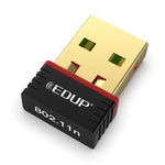 Adaptador de rede USB mini sem drive EDUP EP-N8566 150Mbps 802.11N, EP-N8566