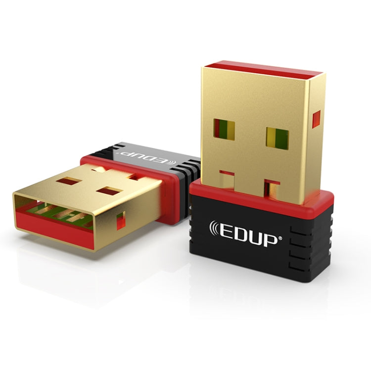 Adaptador de rede USB mini sem drive EDUP EP-N8566 150Mbps 802.11N, EP-N8566